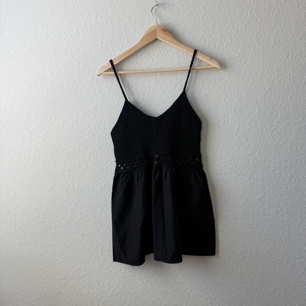 Coco‎ & Carmen Crochet Babydoll Top Size S/M